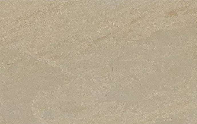 Beige textured surface with subtle, wavy patterns and faint color variations, resembling natural stone—perfect for Indian porcelain tiles or Raj Green Porcelain Paving Slabs in a stylish patio pack.
