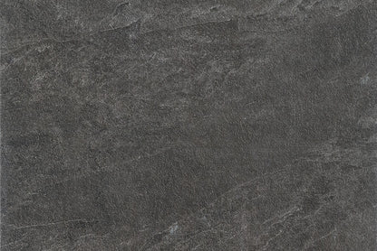 A close-up view of a dark gray stone surface with subtle variations in texture and faint, natural-looking lines—ideal for outdoor paving tiles that offer both durability and aesthetic appeal.